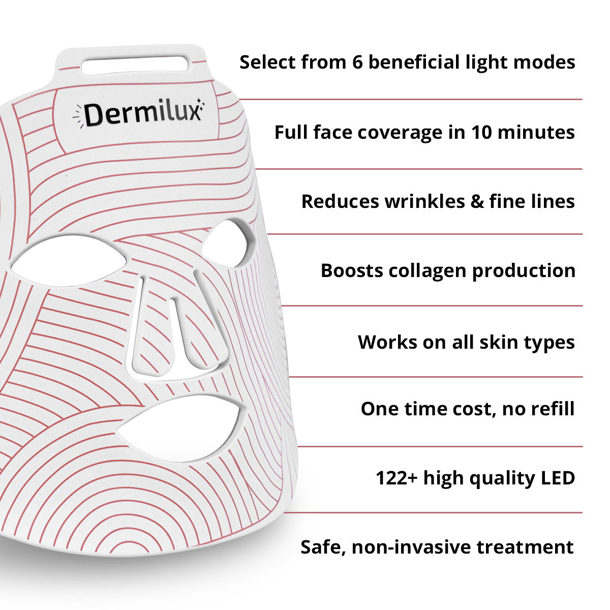 Skin LED Light Therapy face mask